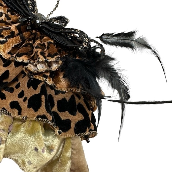 Mary Frances RARE Animal Print Pounce Motif Designer Handbag - Picture 7 of 9